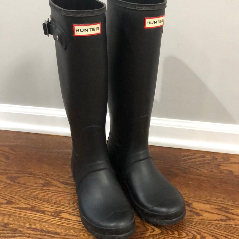 Navy blue Hunter Boots